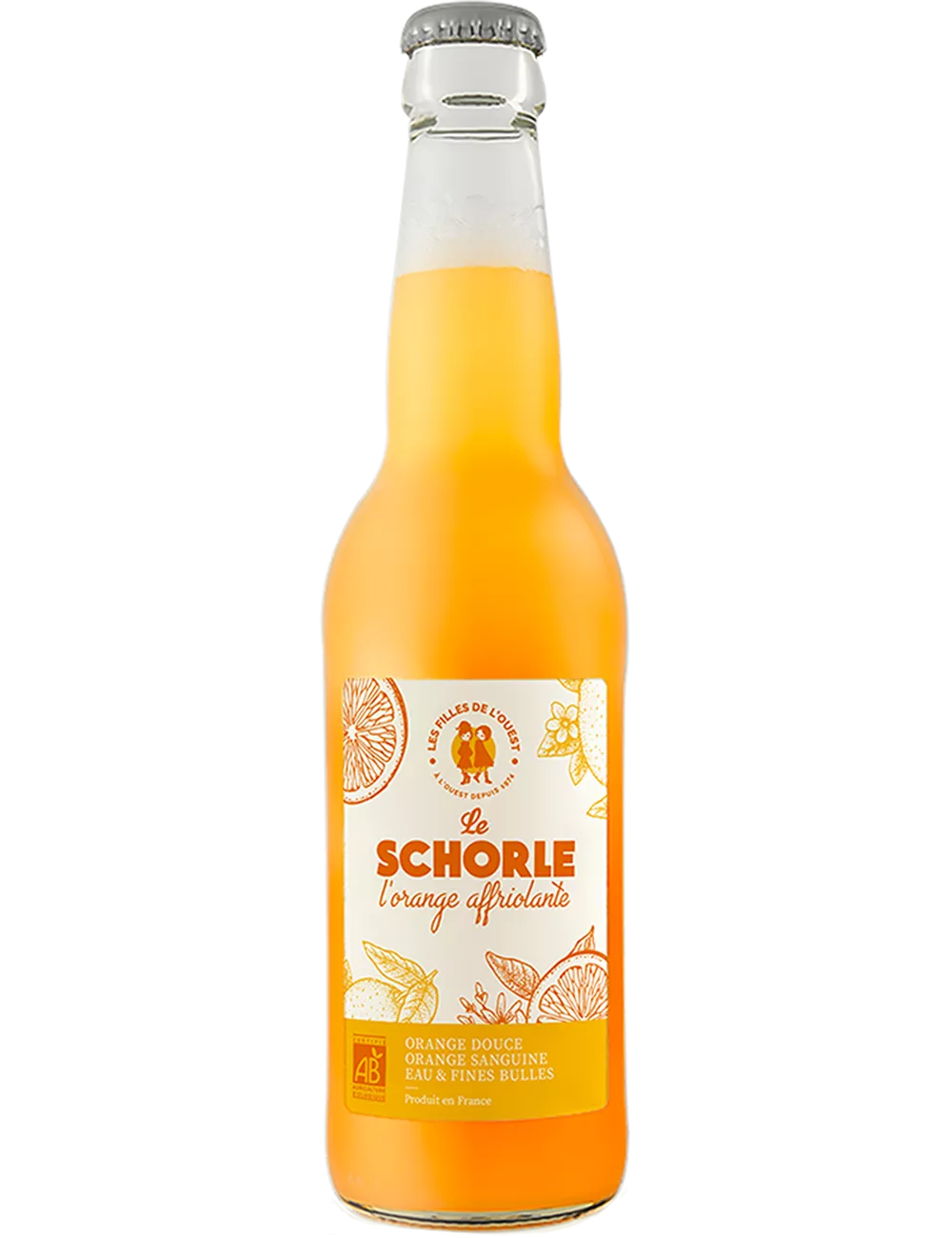 Le Schorle - Orange Affriolante Bio - Eau pétillante