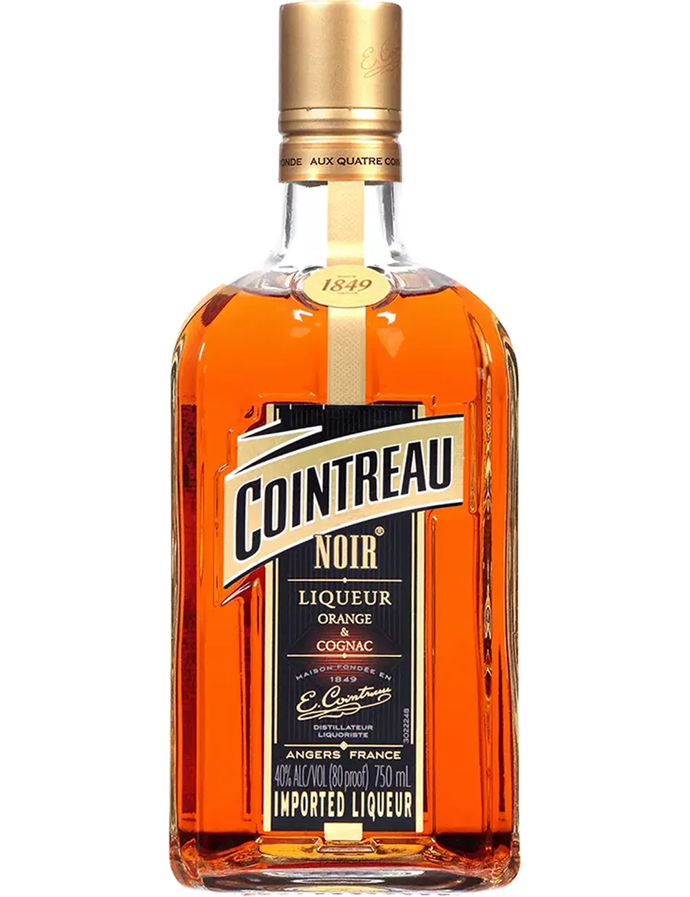 Cointreau - Noir - Orange & Cognac - Liqueur