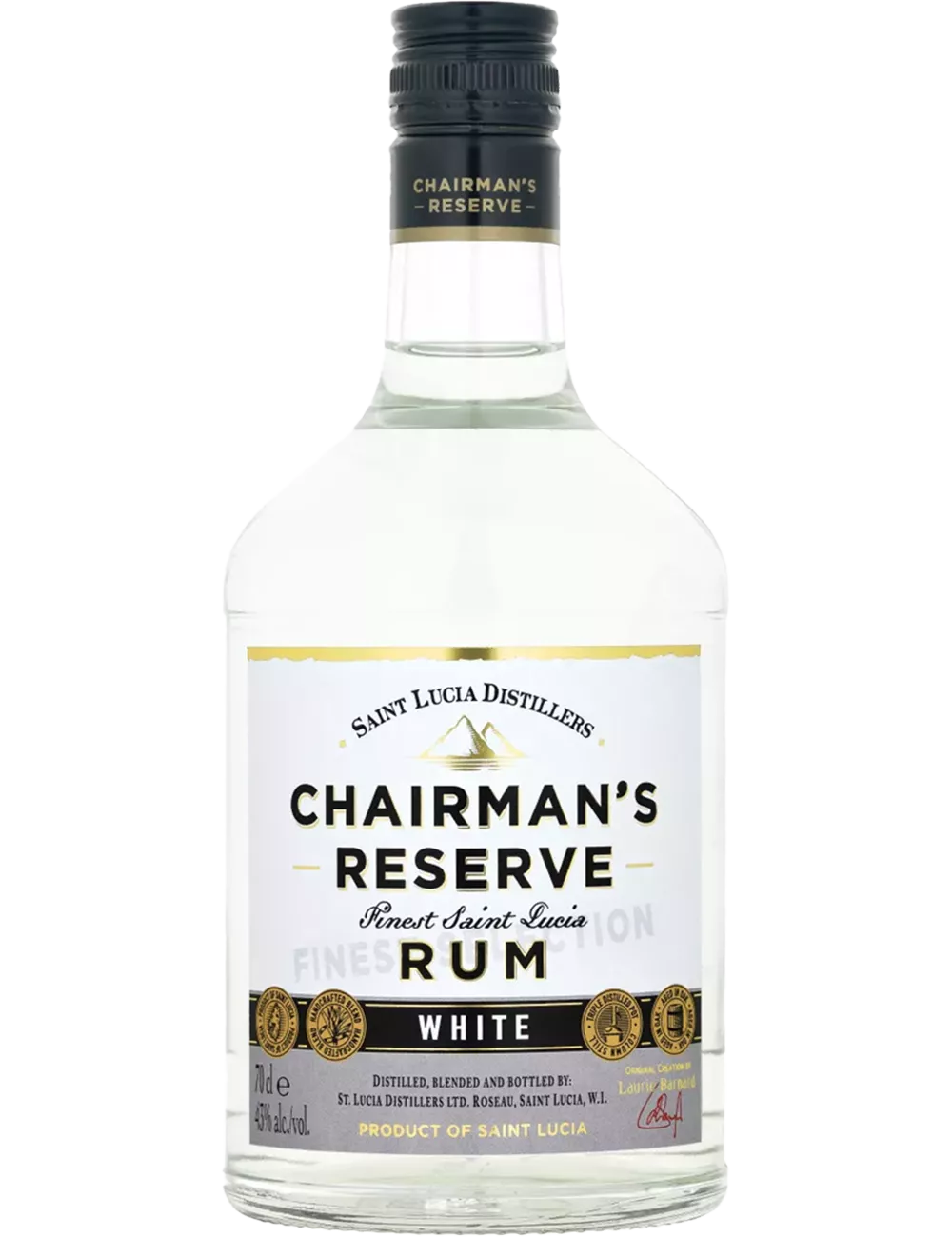 Chairman's Reserve - White Rum - Rhum blanc de mélasse