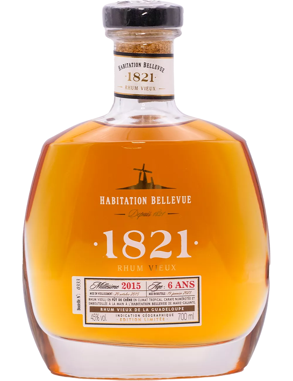 Habitation Bellevue - 6 ans - Rhum vieux