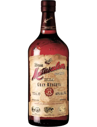 Matusalem 15 ans - Gran Reserva - Rhum vieux