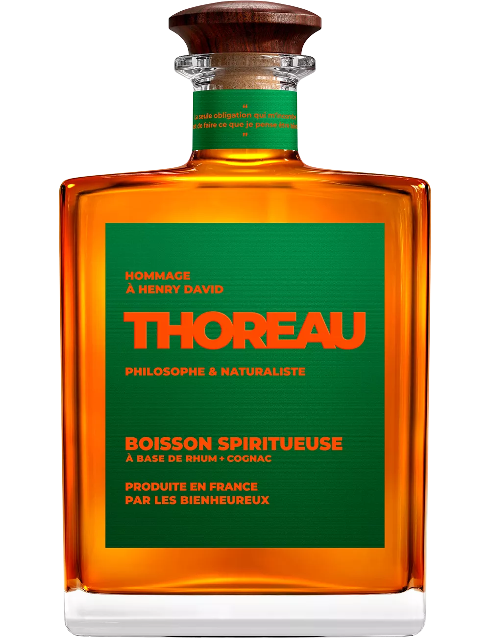 Thoreau - Rhum & Cognac - Boisson Spiritueuse