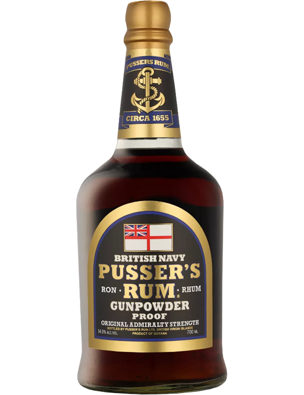 Pusser's - Gunpowder - Rhum vieux