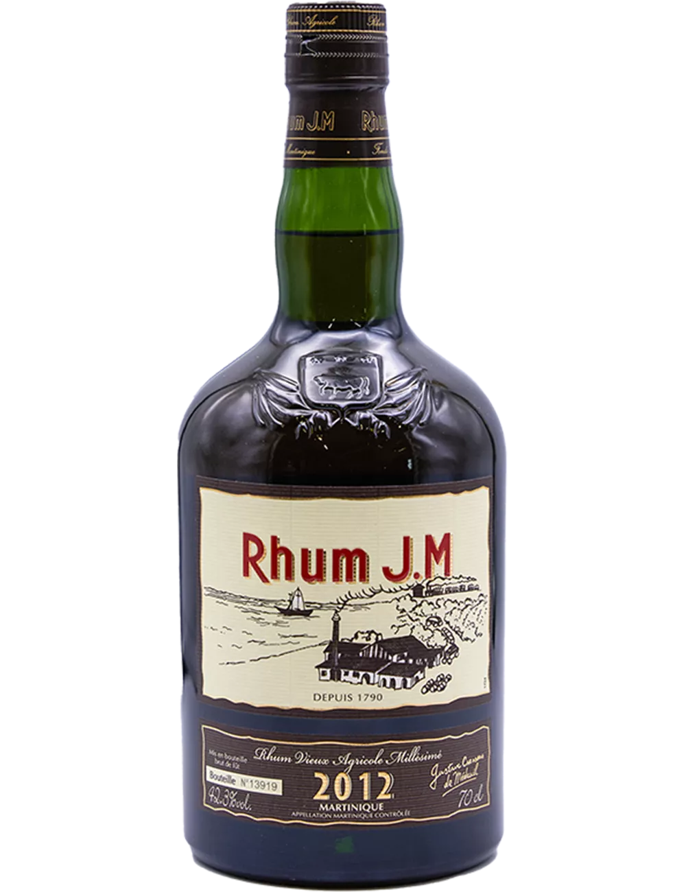 JM - 2012 - Brut de Fût - Rhum vieux