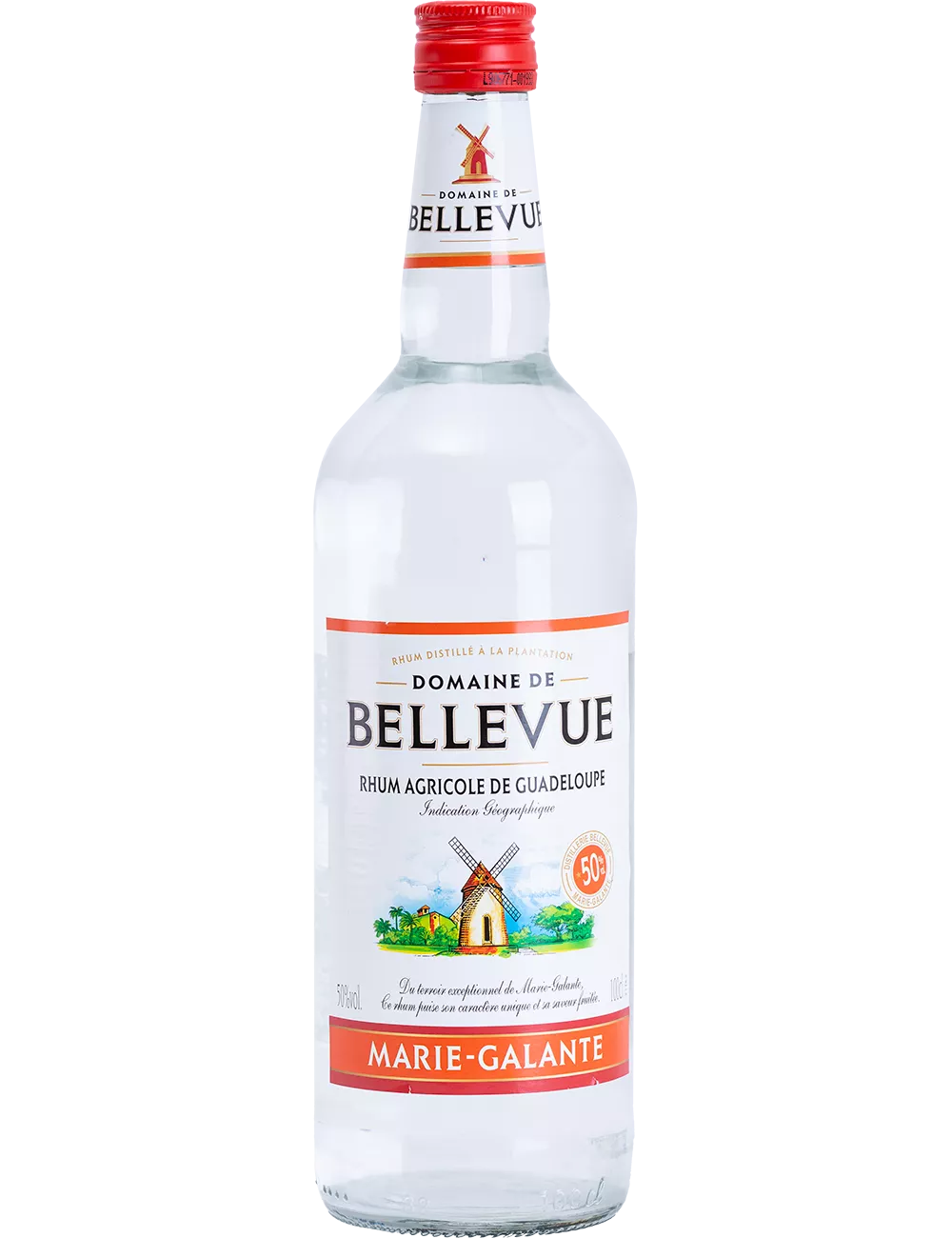 Domaine de Bellevue 50° - Rhum blanc
