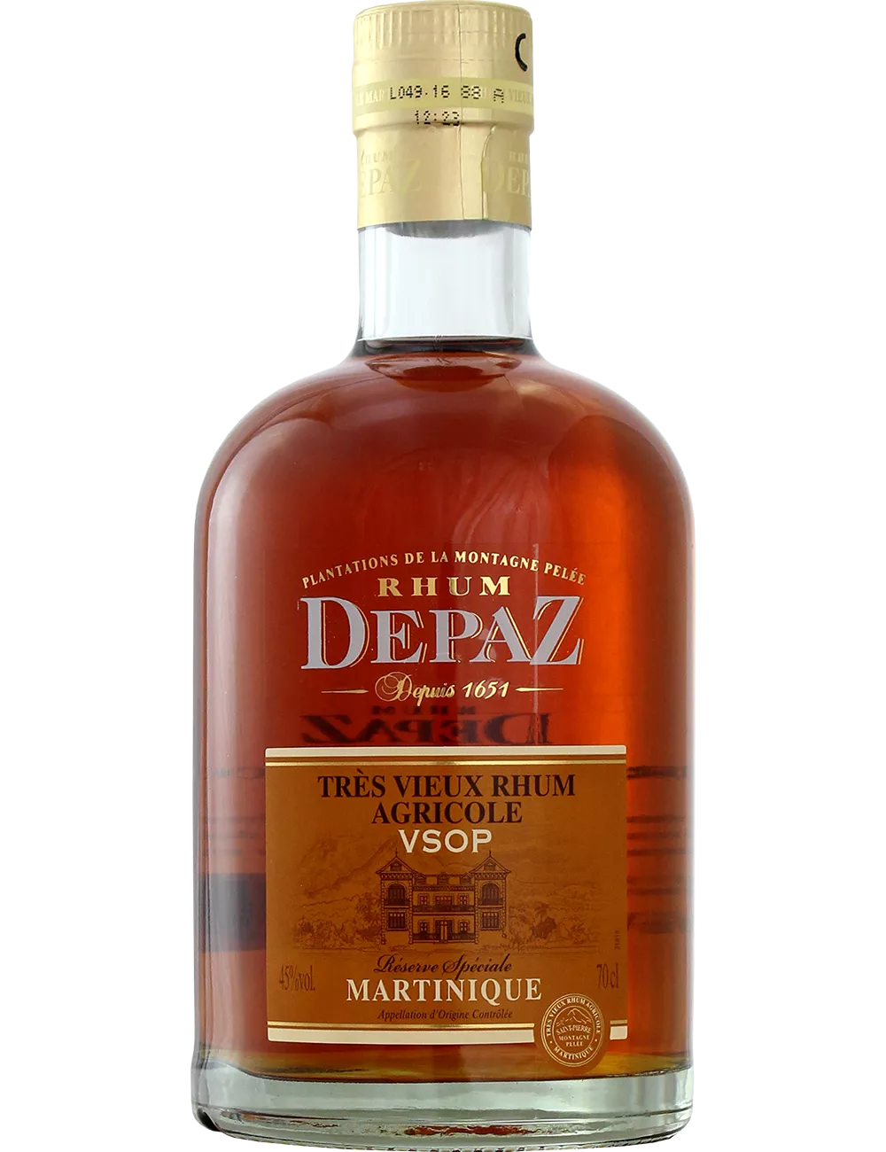 Depaz - VSOP - Rhum vieux