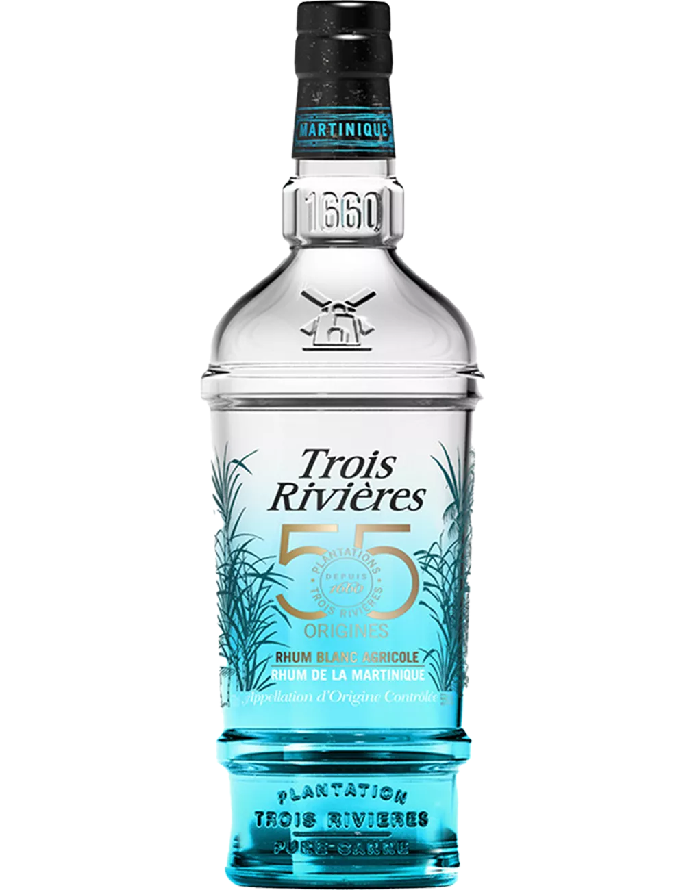 Trois Rivières - 55 Origines - Rhum blanc