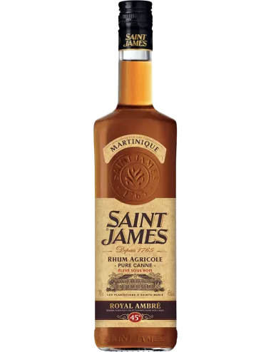Saint James 45° - Rhum ambré
