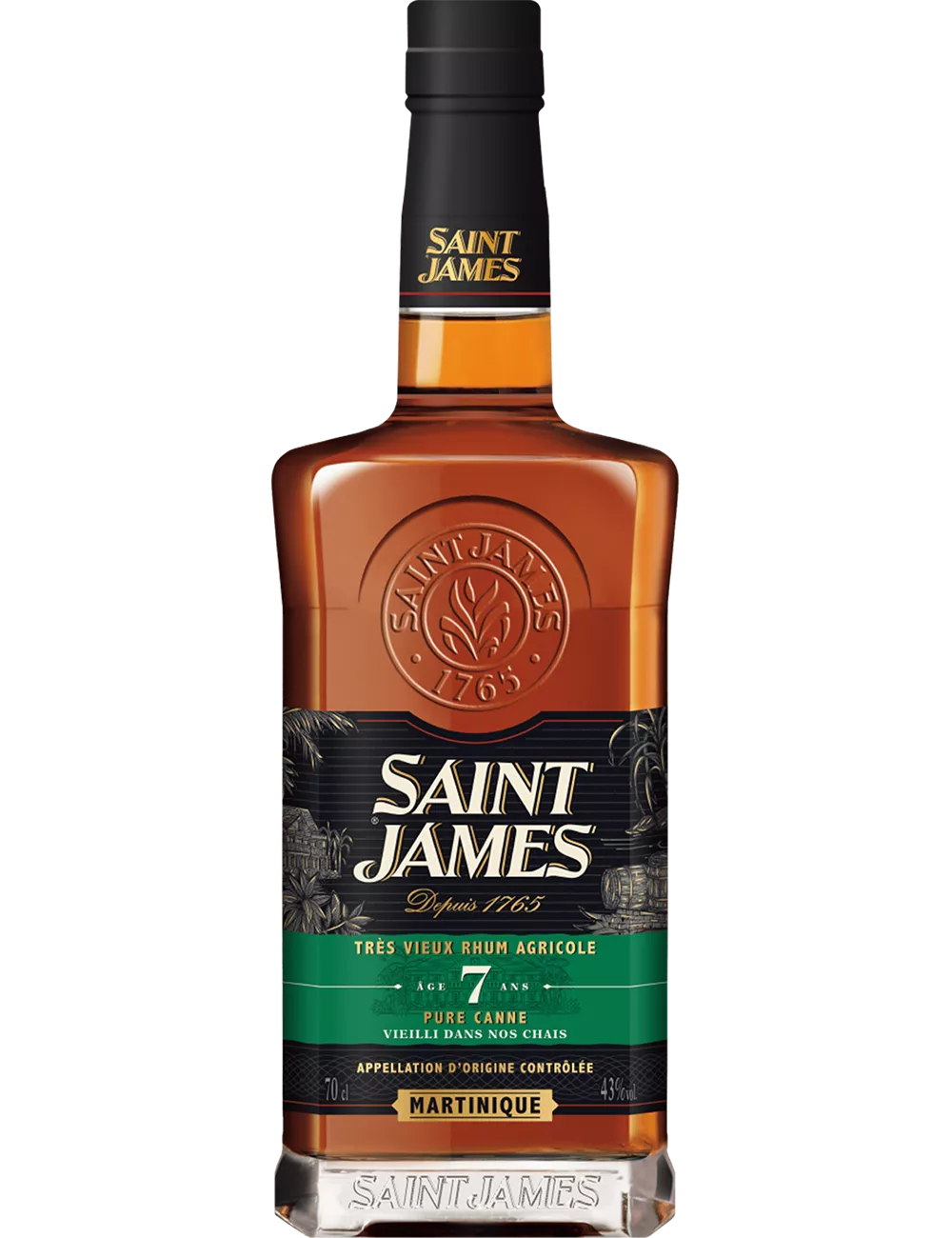 Saint James - 7 ans - Rhum vieux
